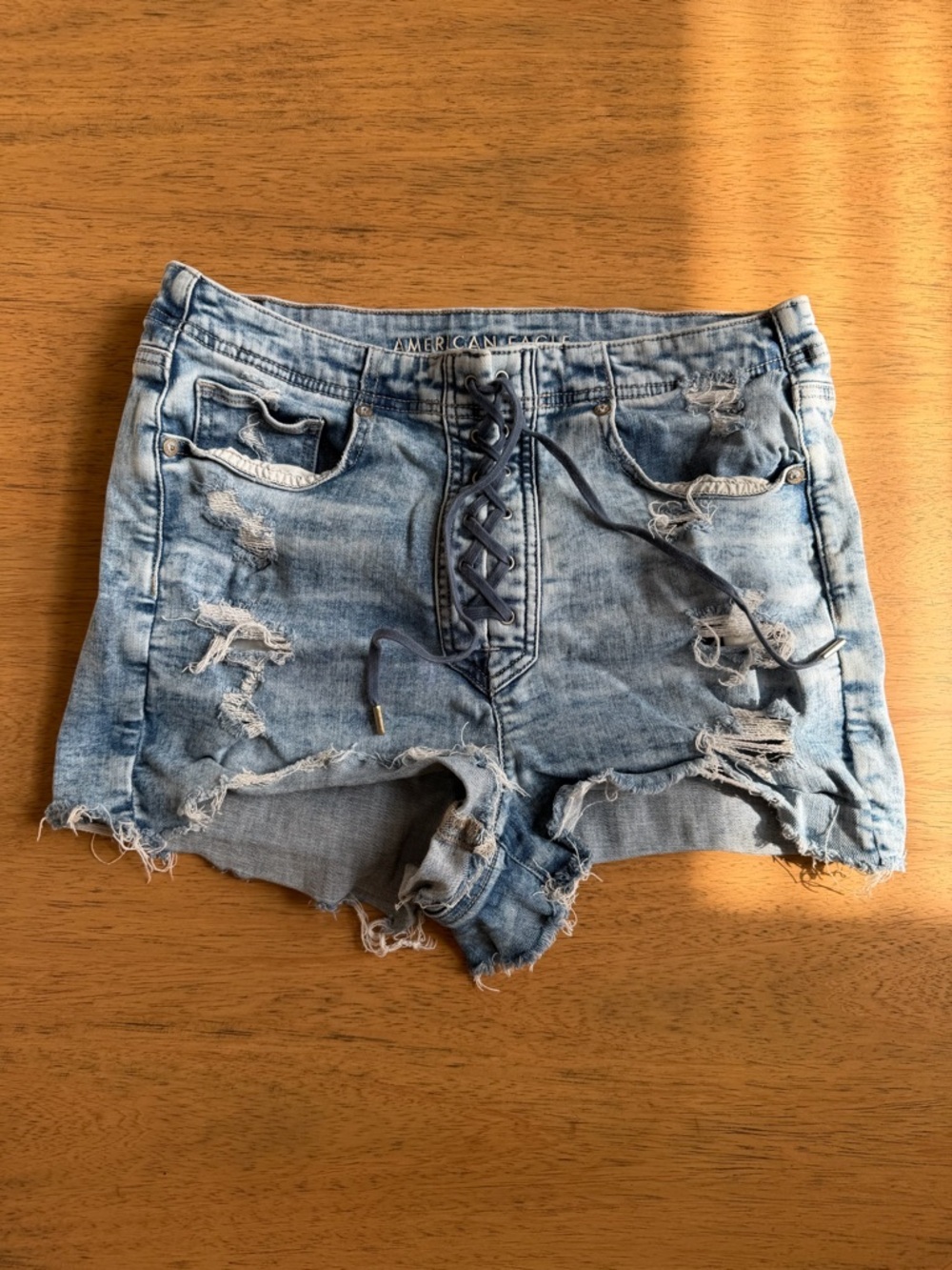 Women's | American Eagle Super High Rise Shortie, Next Level Stretch | Size 12
